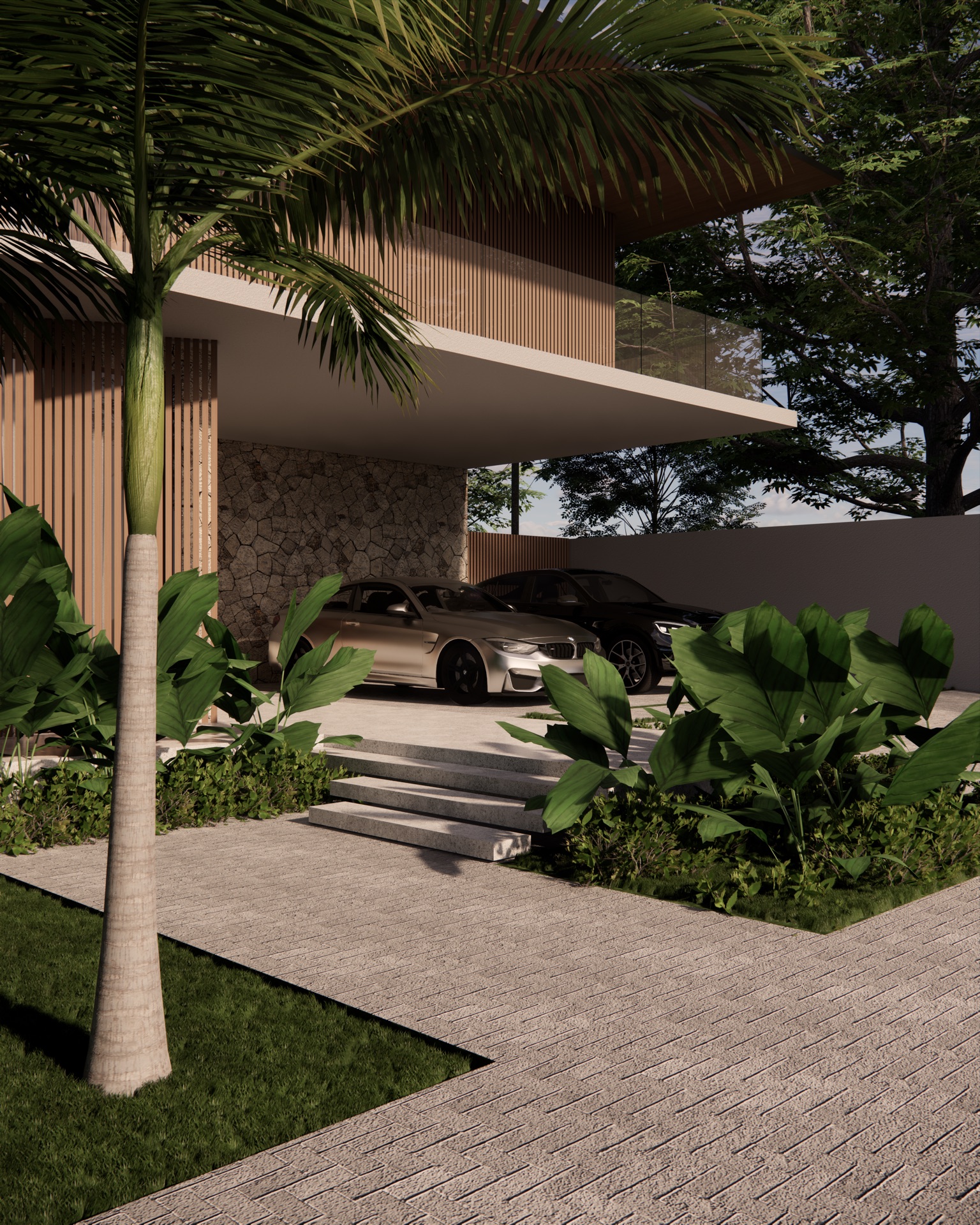 Fazenda Dona Carolina — Detalhe fachada