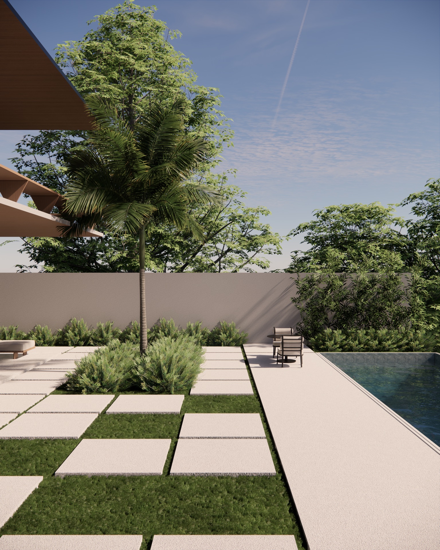 Fazenda Dona Carolina — Piscina